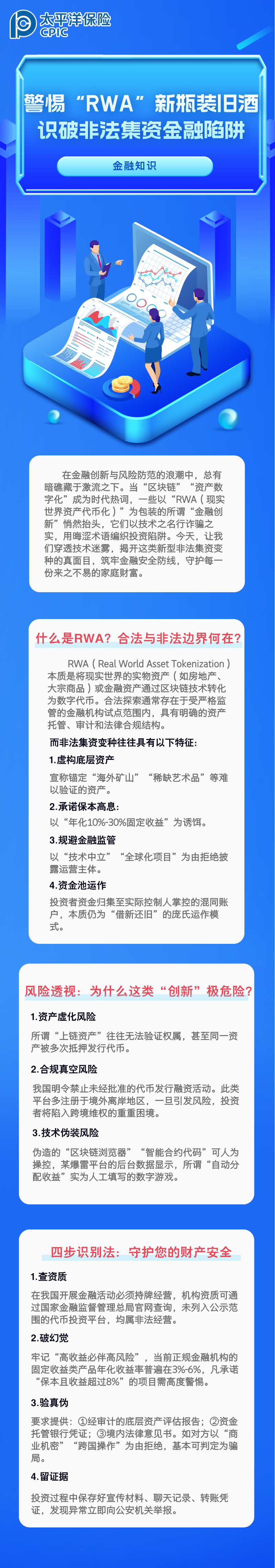 【金融知識】警惕“RWA”新瓶裝舊酒，識破非法集資金融陷阱 (1)